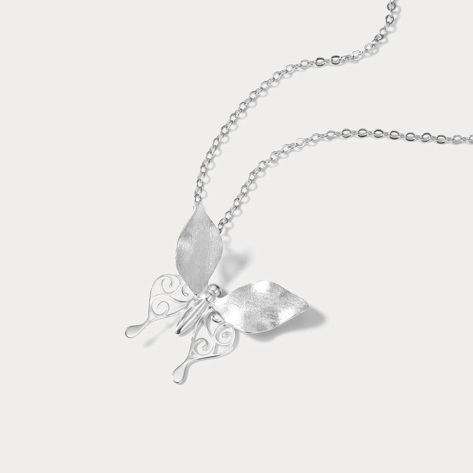 Hollow Butterfly Necklace sold by Selenichast product image thumbnail 2