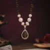 Pearl Bead Necklace sold by Selenichast
