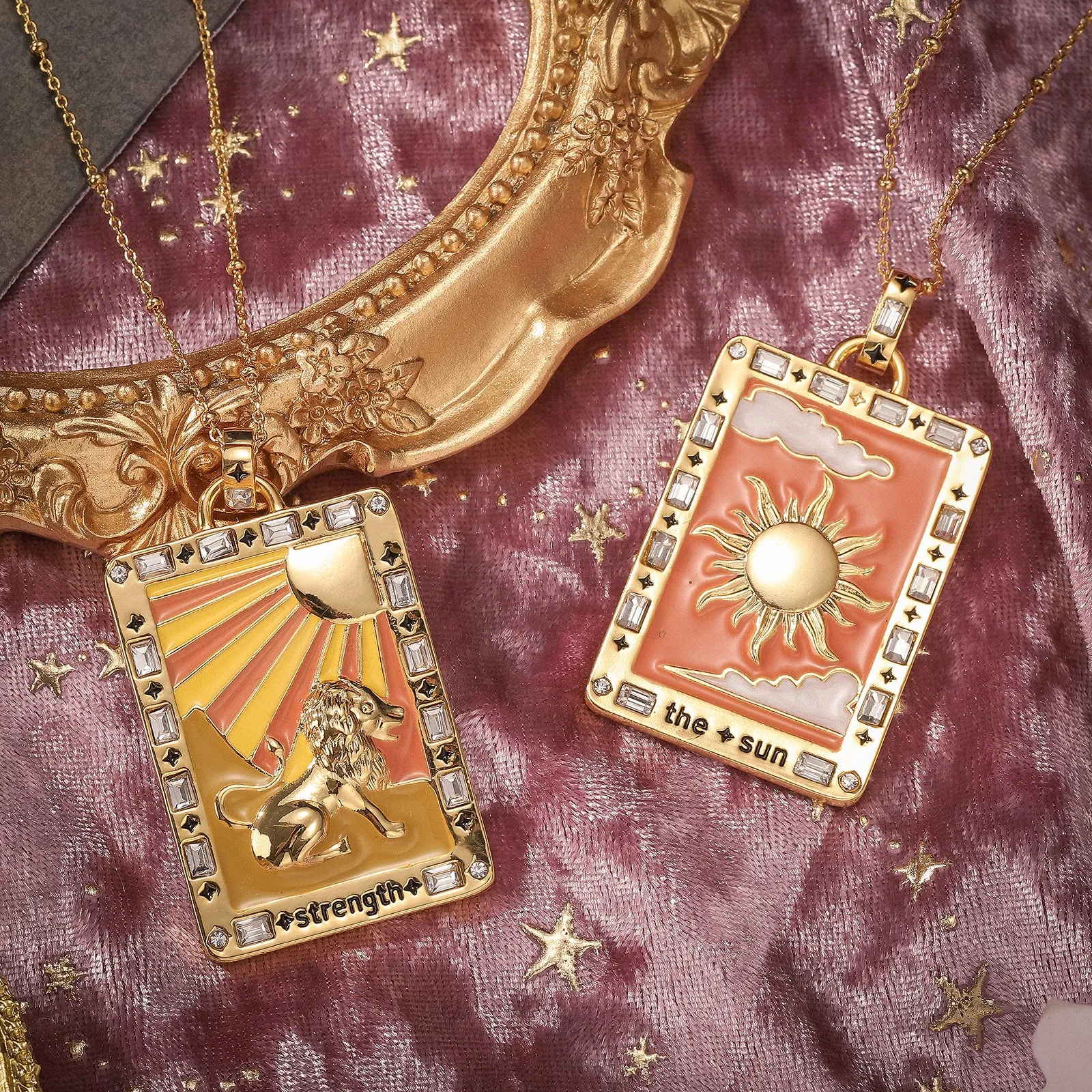 Strength Tarot Necklace sold by Selenichast product image thumbnail 5