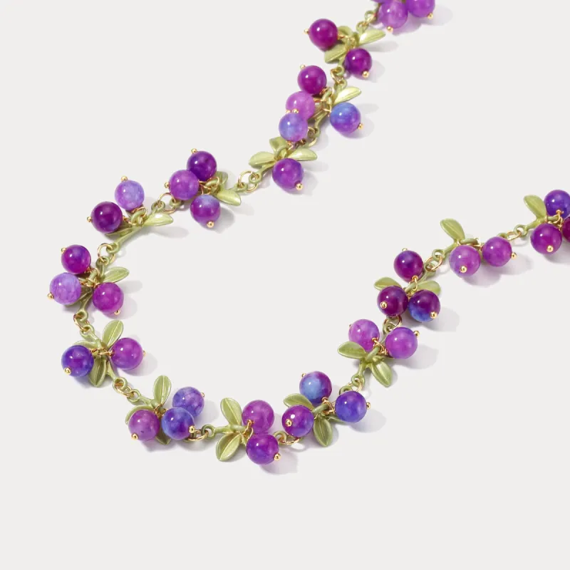 Purple Berry Choker sold by Selenichast