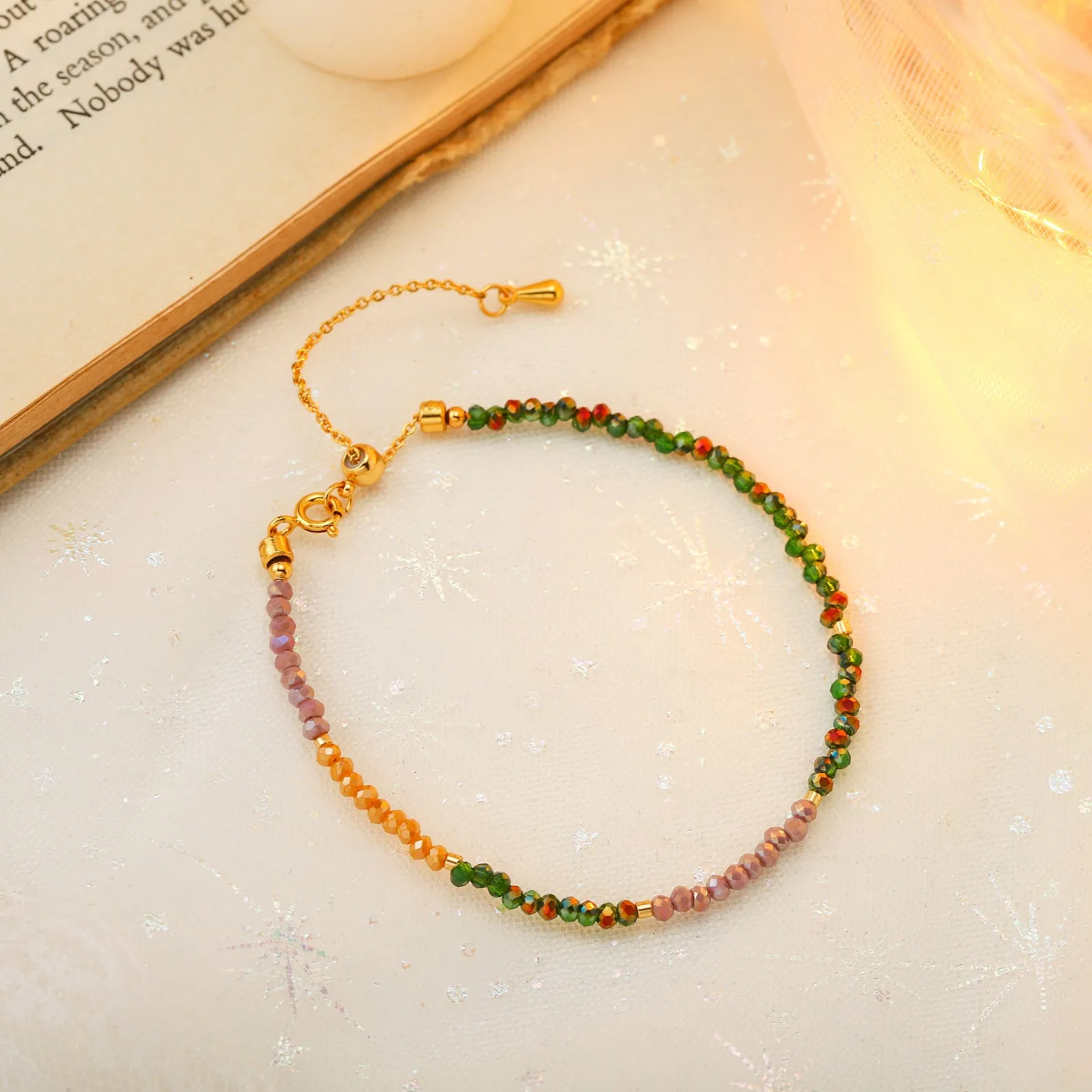 Dainty Beaded Bracelet sold by Selenichast product image thumbnail 2