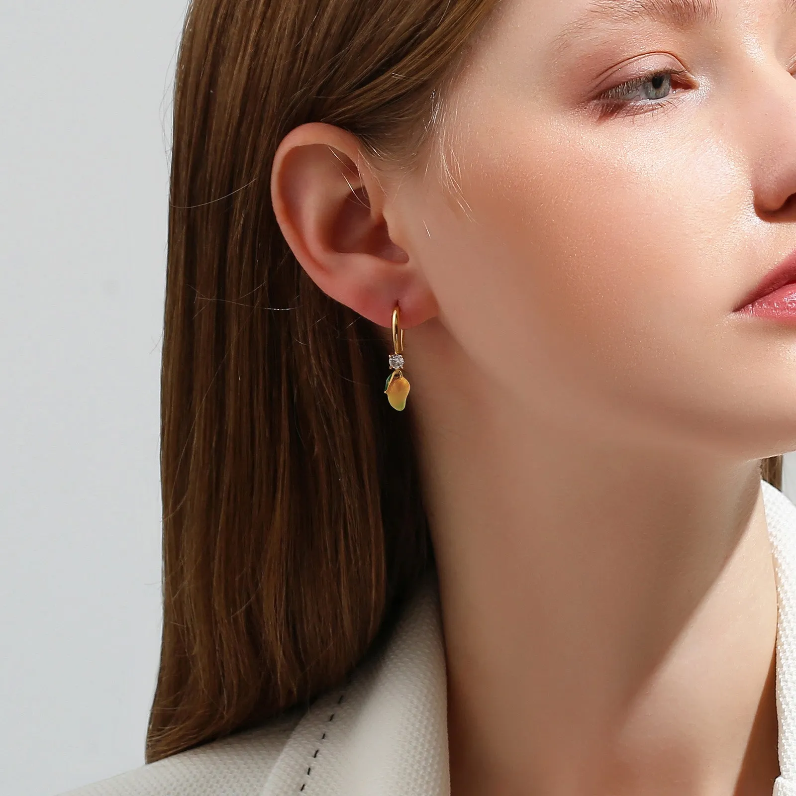 Mango Earrings sold by Selenichast product image thumbnail 3