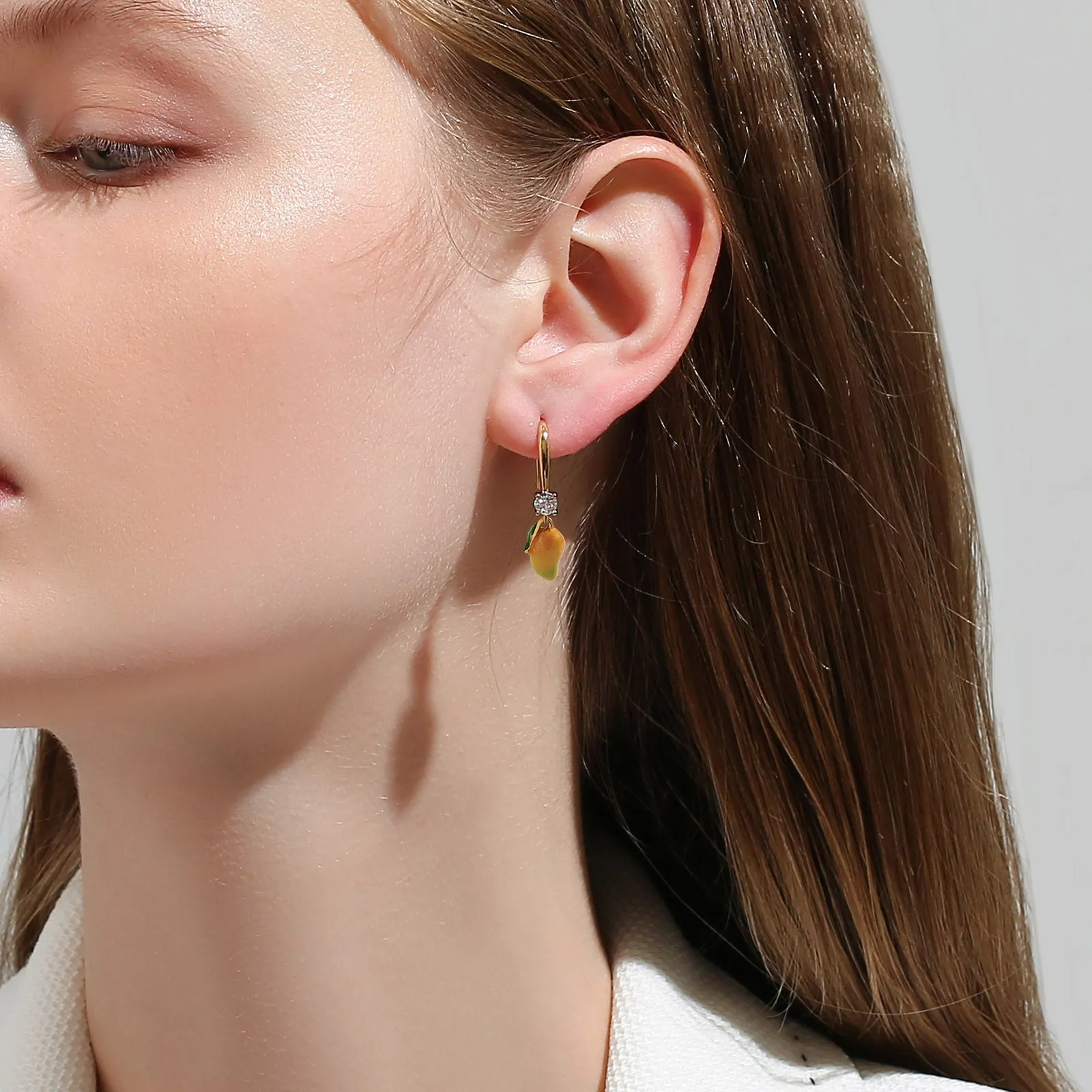 Mango Earrings sold by Selenichast product image thumbnail 2