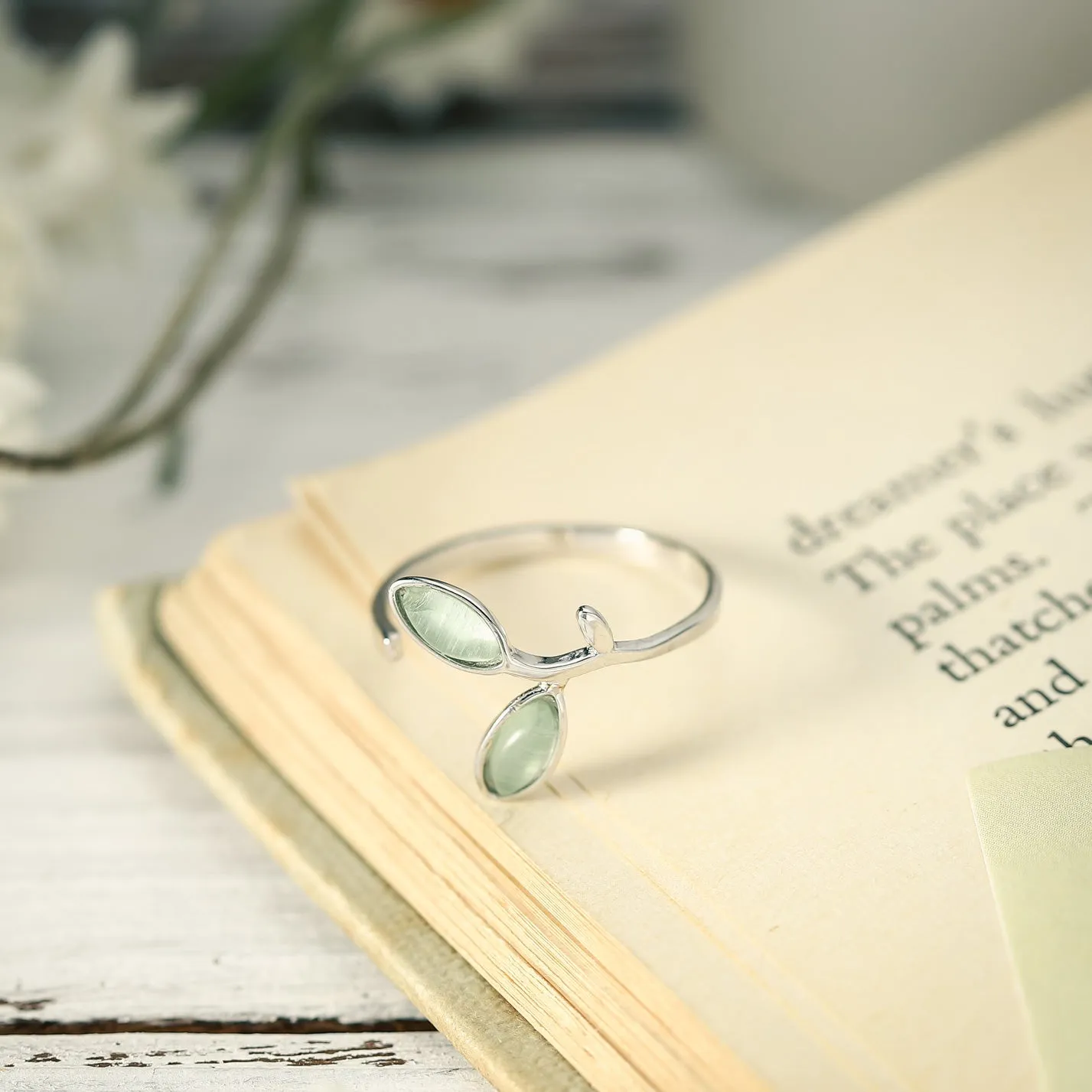 Hopeful Leaves Ring sold by Selenichast product image thumbnail 2