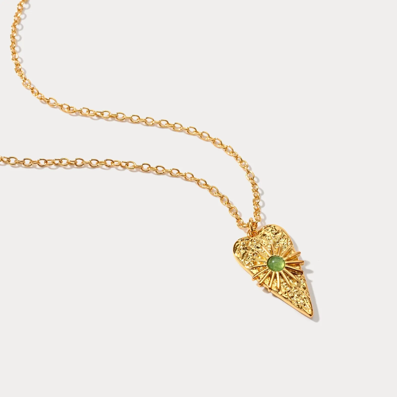 Gold Sun Necklace sold by Selenichast product image thumbnail 5