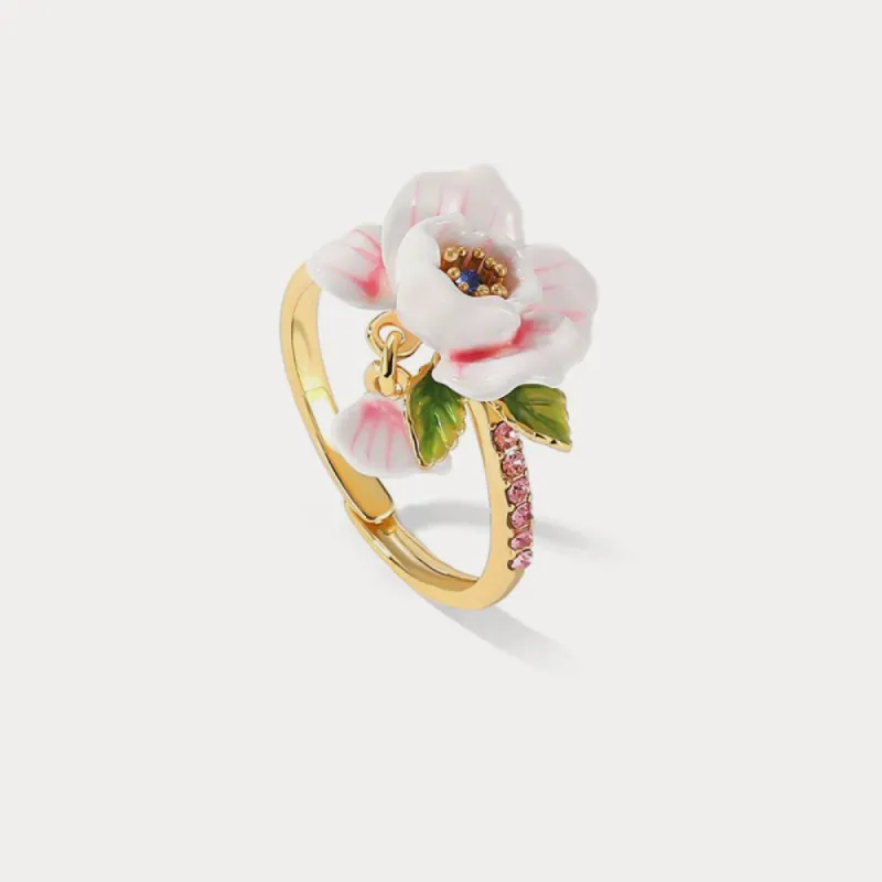Pink Rose Ring sold by Selenichast