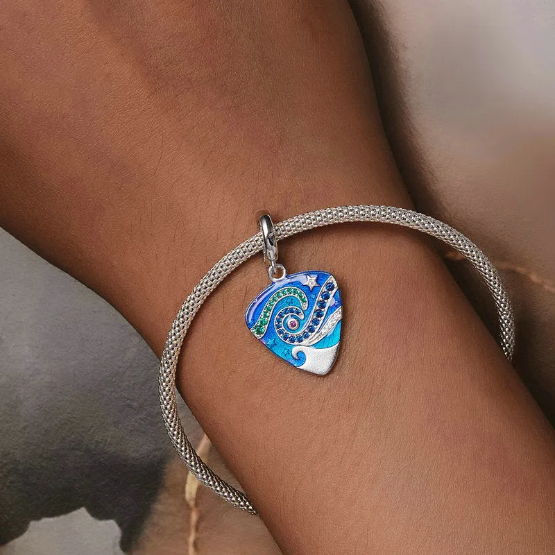 Ocean Wave Necklace sold by Selenichast product image thumbnail 5