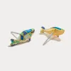 Whale Earrings sold by Selenichast