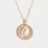 Sagittarius Galaxy Constellation Pendant Necklace sold by Selenichast