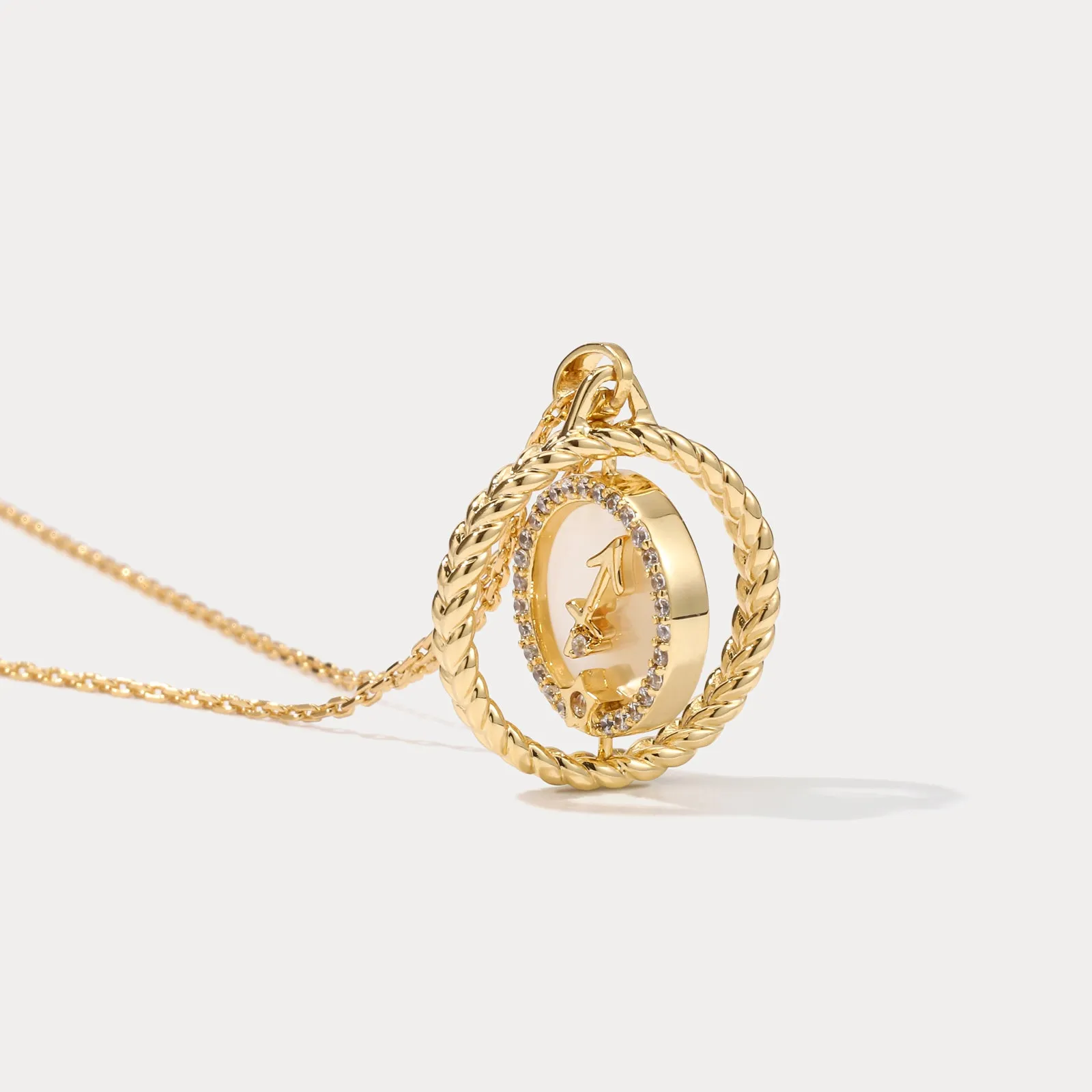 Sagittarius Galaxy Constellation Pendant Necklace sold by Selenichast product image thumbnail 3