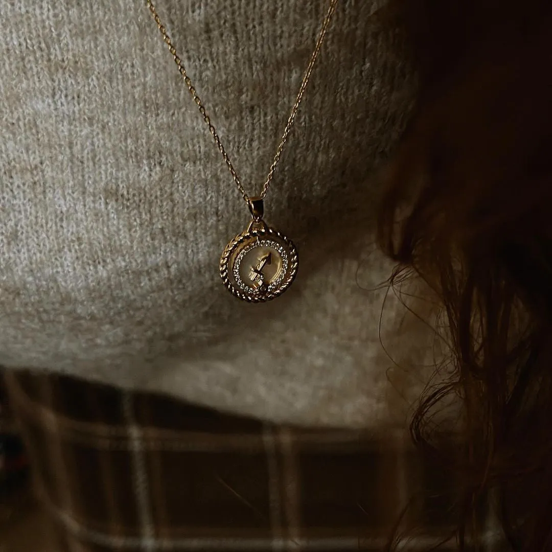 Sagittarius Galaxy Constellation Pendant Necklace sold by Selenichast product image thumbnail 2