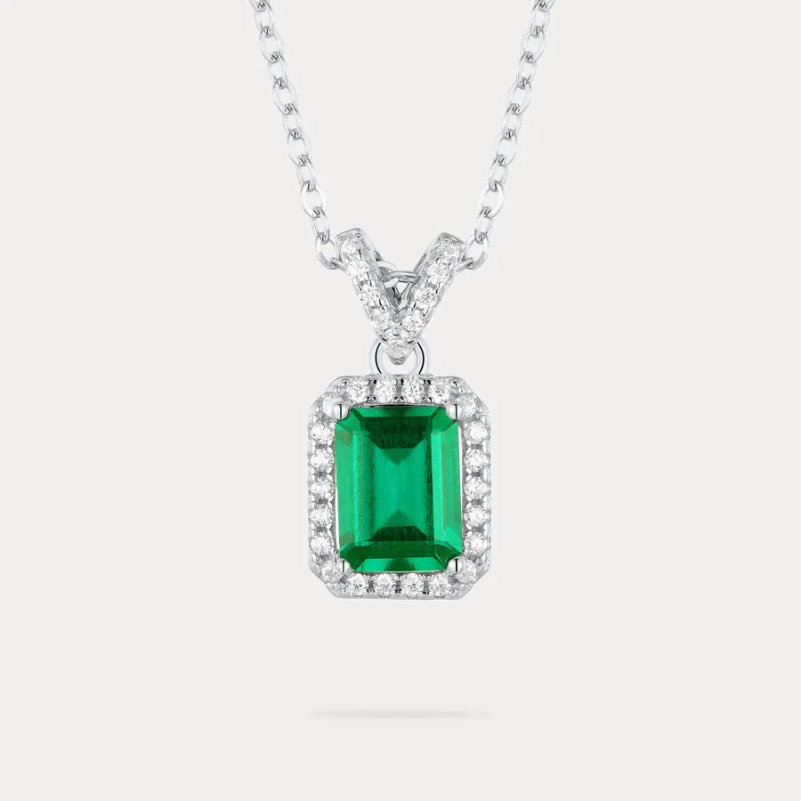Emerald Necklace sold by Selenichast
