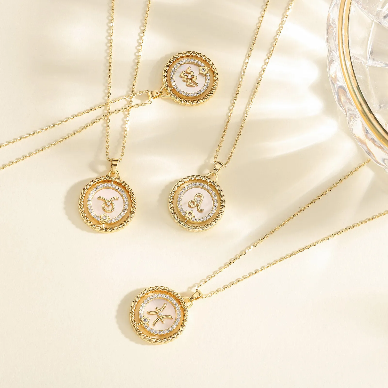 Pisces Galaxy Constellation Pendant Necklace sold by Selenichast product image thumbnail 3