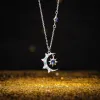 Moon & Eight-pointed Star Necklace sold by Selenichast