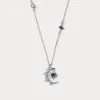 Moon & Eight-pointed Star Necklace sold by Selenichast