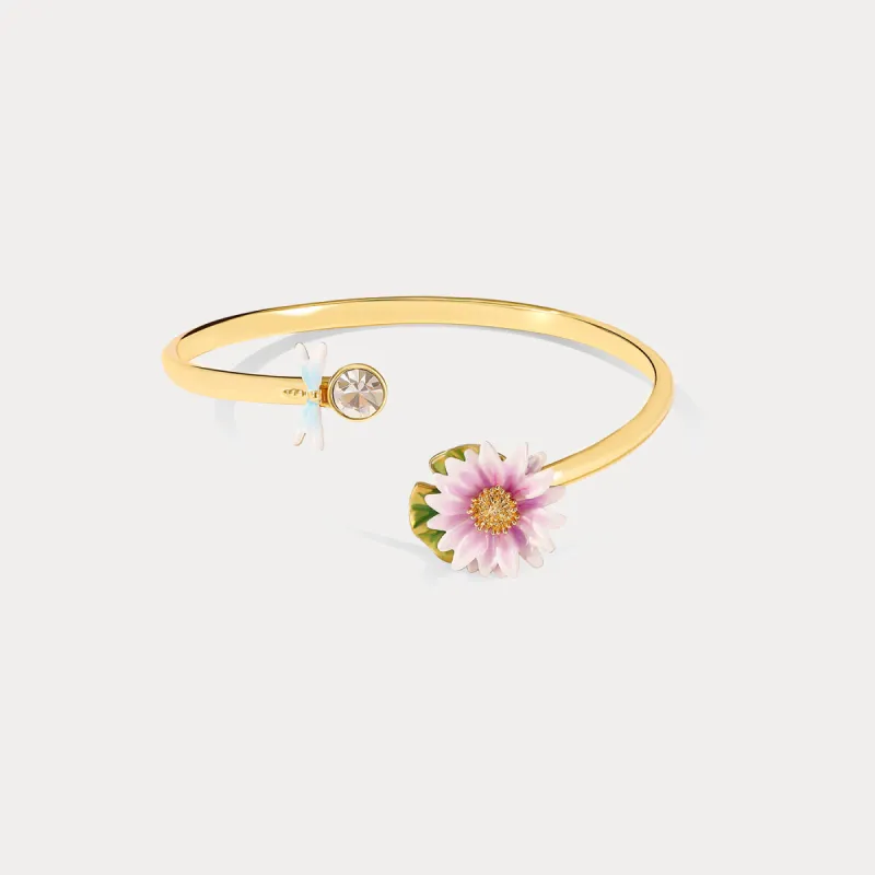 Lotus Dragonfly Bracelet sold by Selenichast