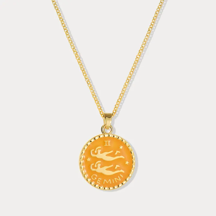 Gemini Constellation Necklace sold by Selenichast