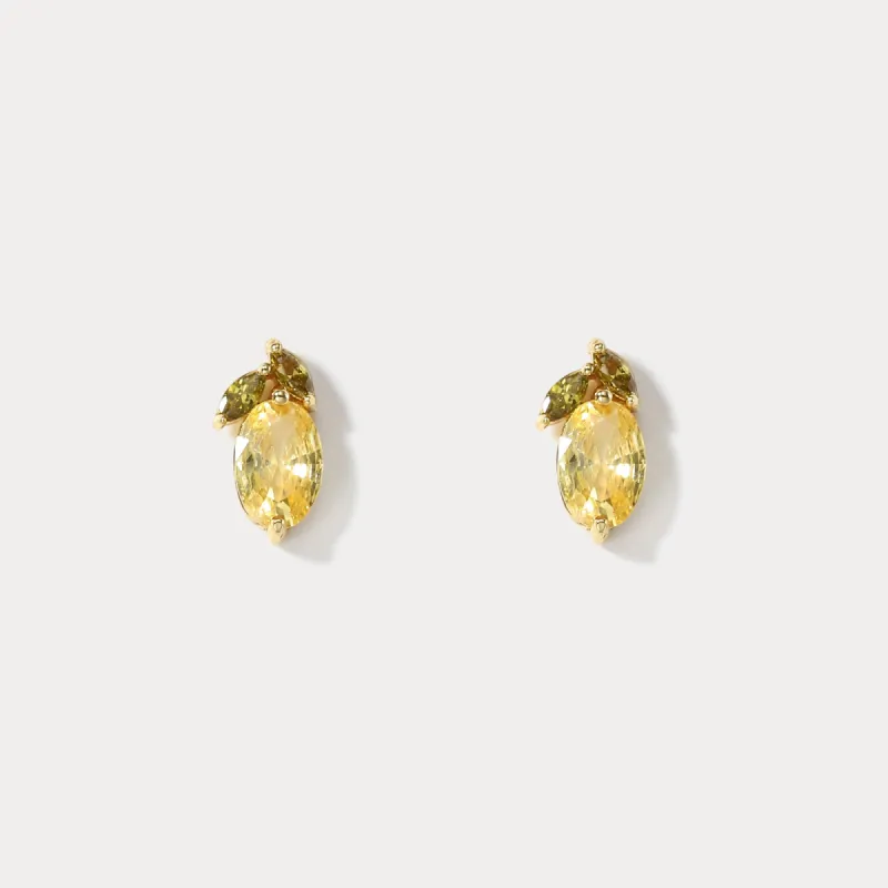 Pineapple Stud Earrings sold by Selenichast