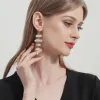 Baroque Pearl Earrings sold by Selenichast