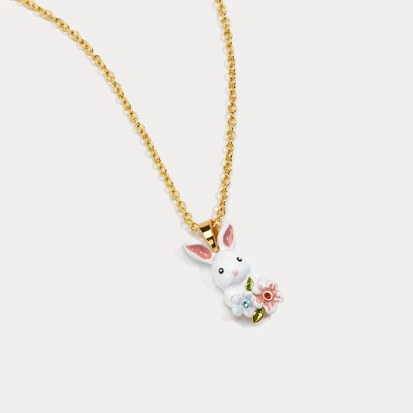 Rabbit Necklace sold by Selenichast product image thumbnail 4