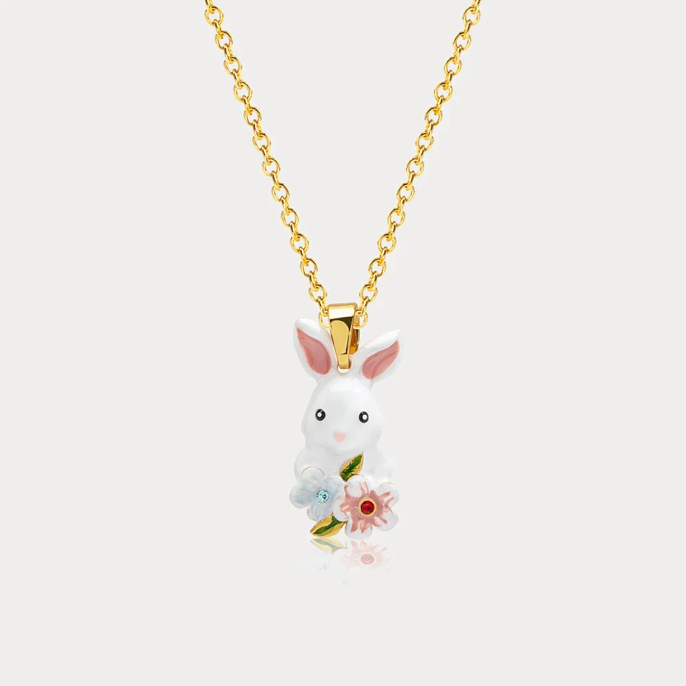 Rabbit Necklace sold by Selenichast