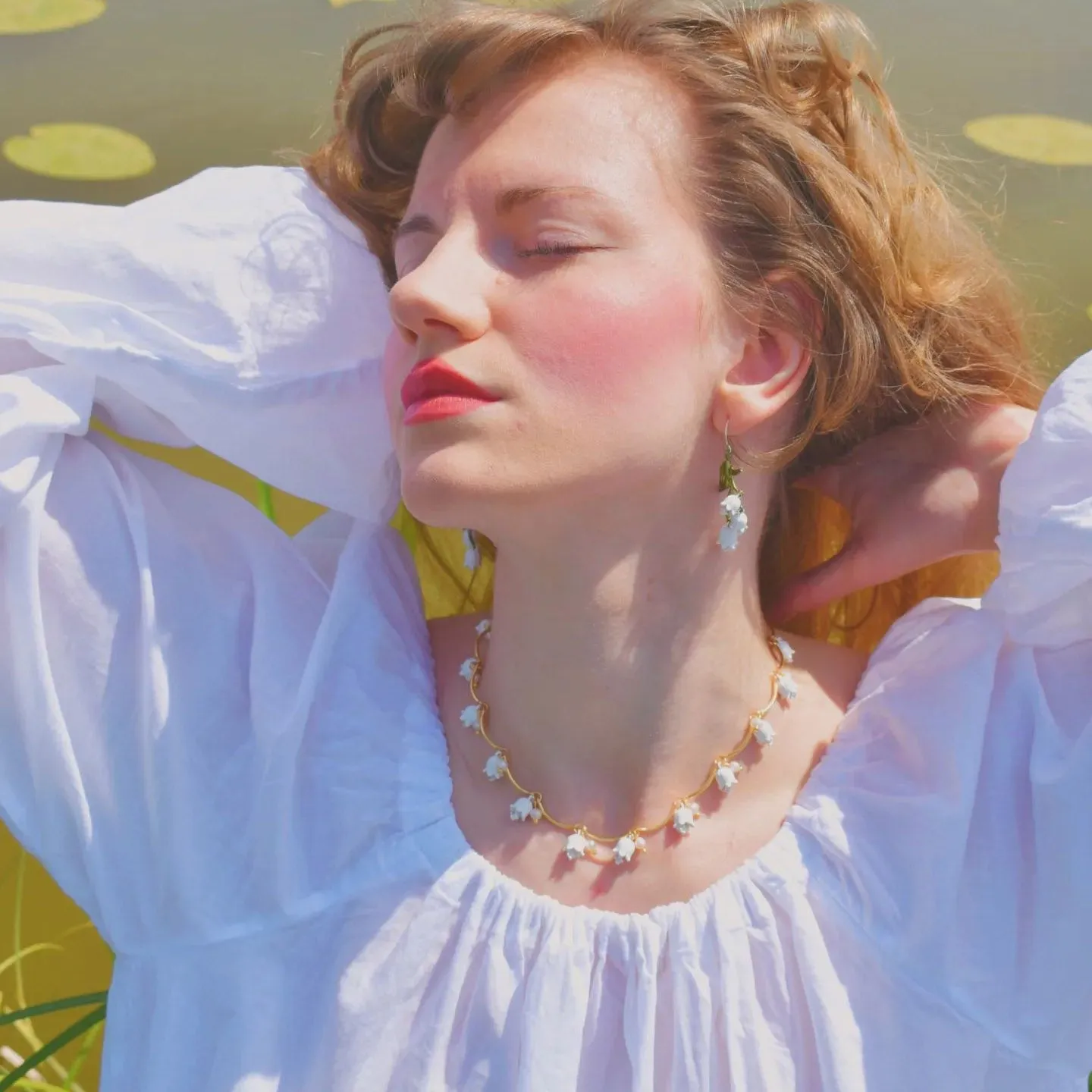 Lily Of The Valley Necklace sold by Selenichast product image thumbnail 2