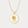 Vintage Rose Necklace sold by Selenichast