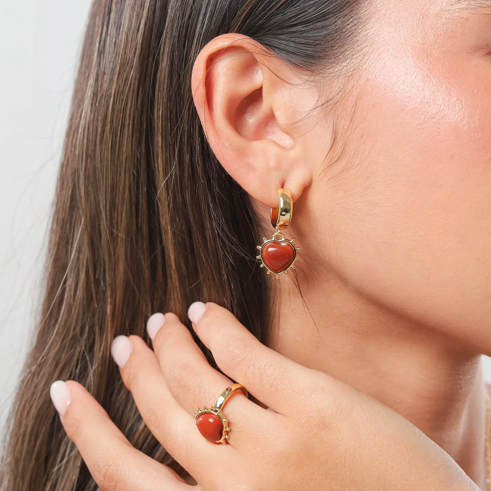 Romantic Heart Earrings sold by Selenichast product image thumbnail 4