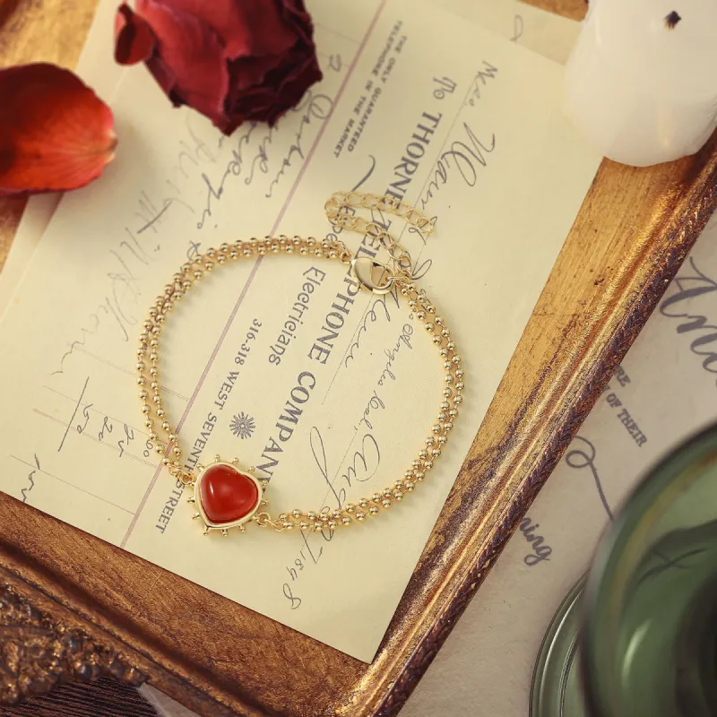 Romantic Heart Bracelet sold by Selenichast