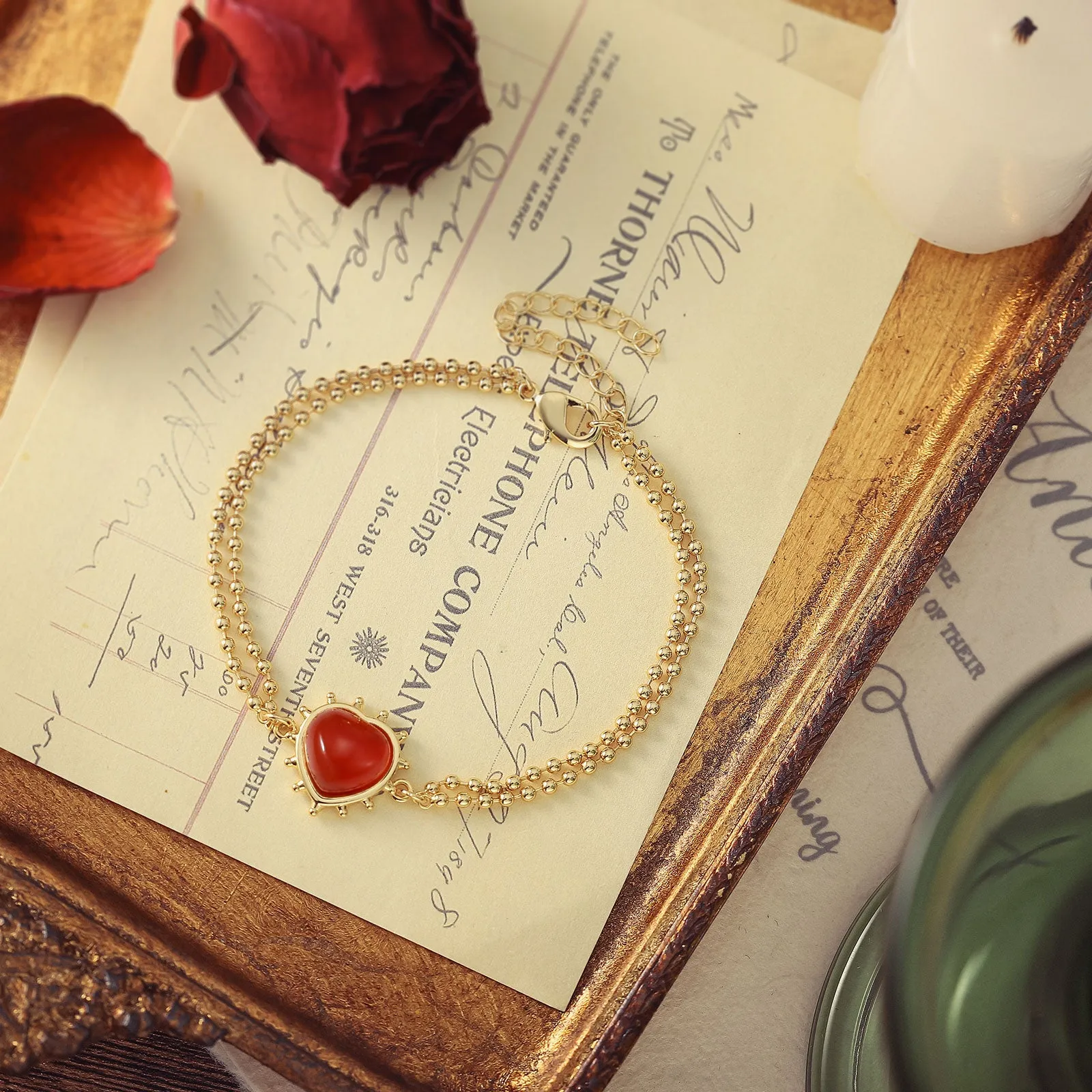 Romantic Heart Bracelet sold by Selenichast