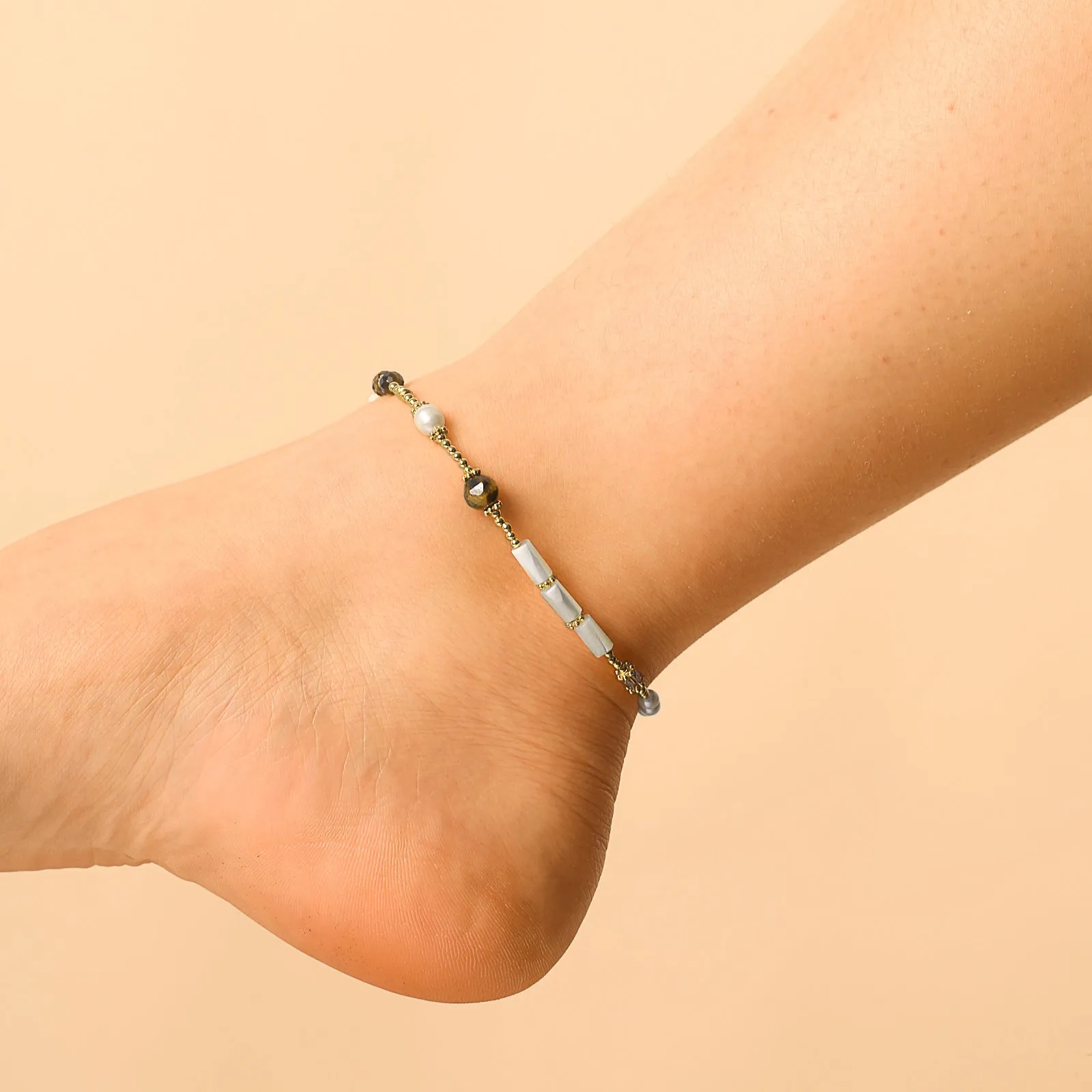 Beach Beaded Anklet sold by Selenichast product image thumbnail 2