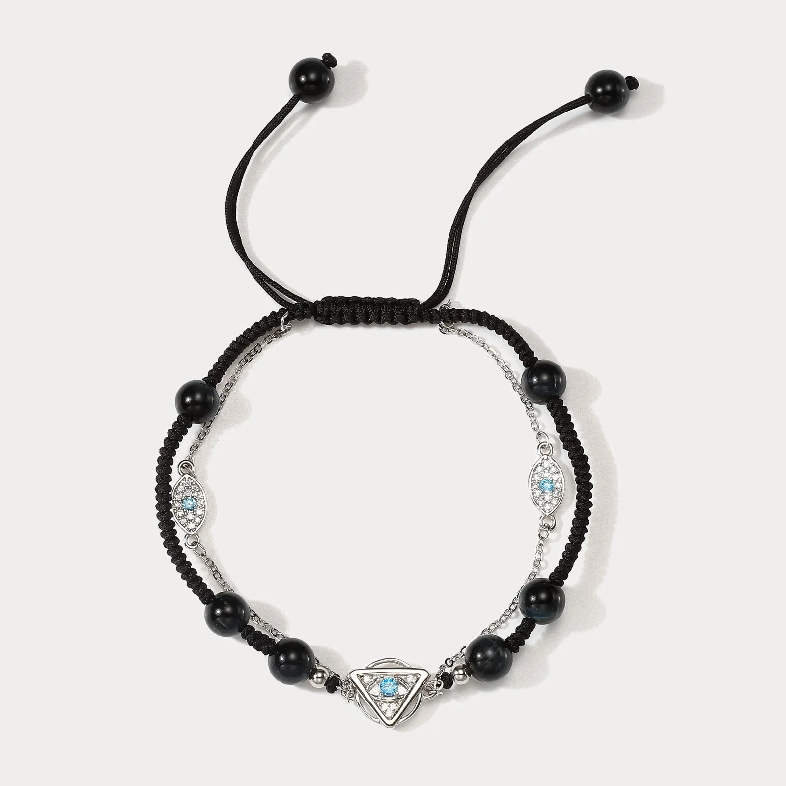 Evil Eye Braided Bracelet sold by Selenichast