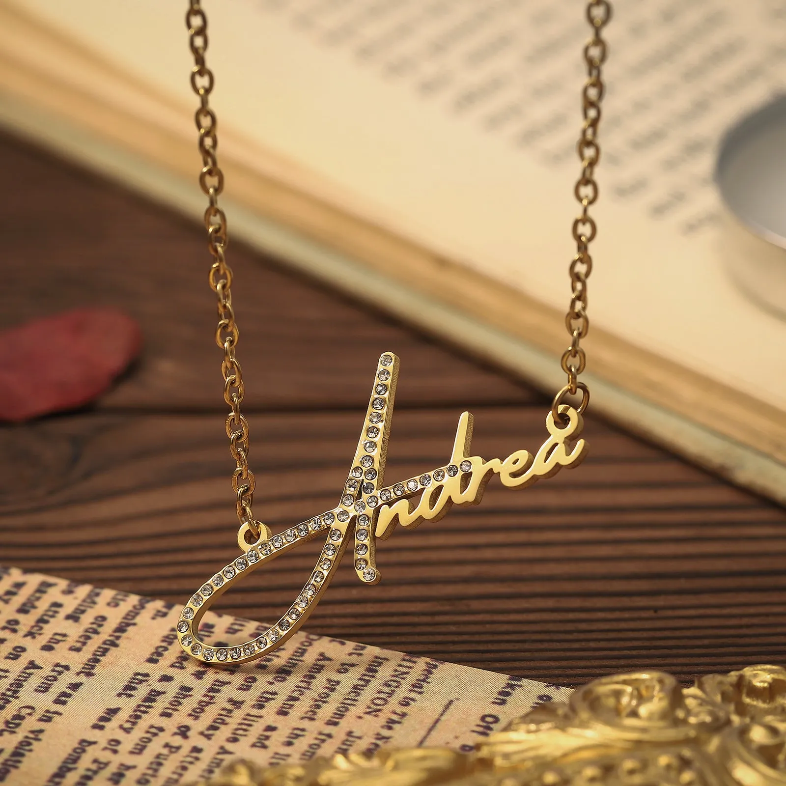 Personalized Name Necklace sold by Selenichast product image thumbnail 5