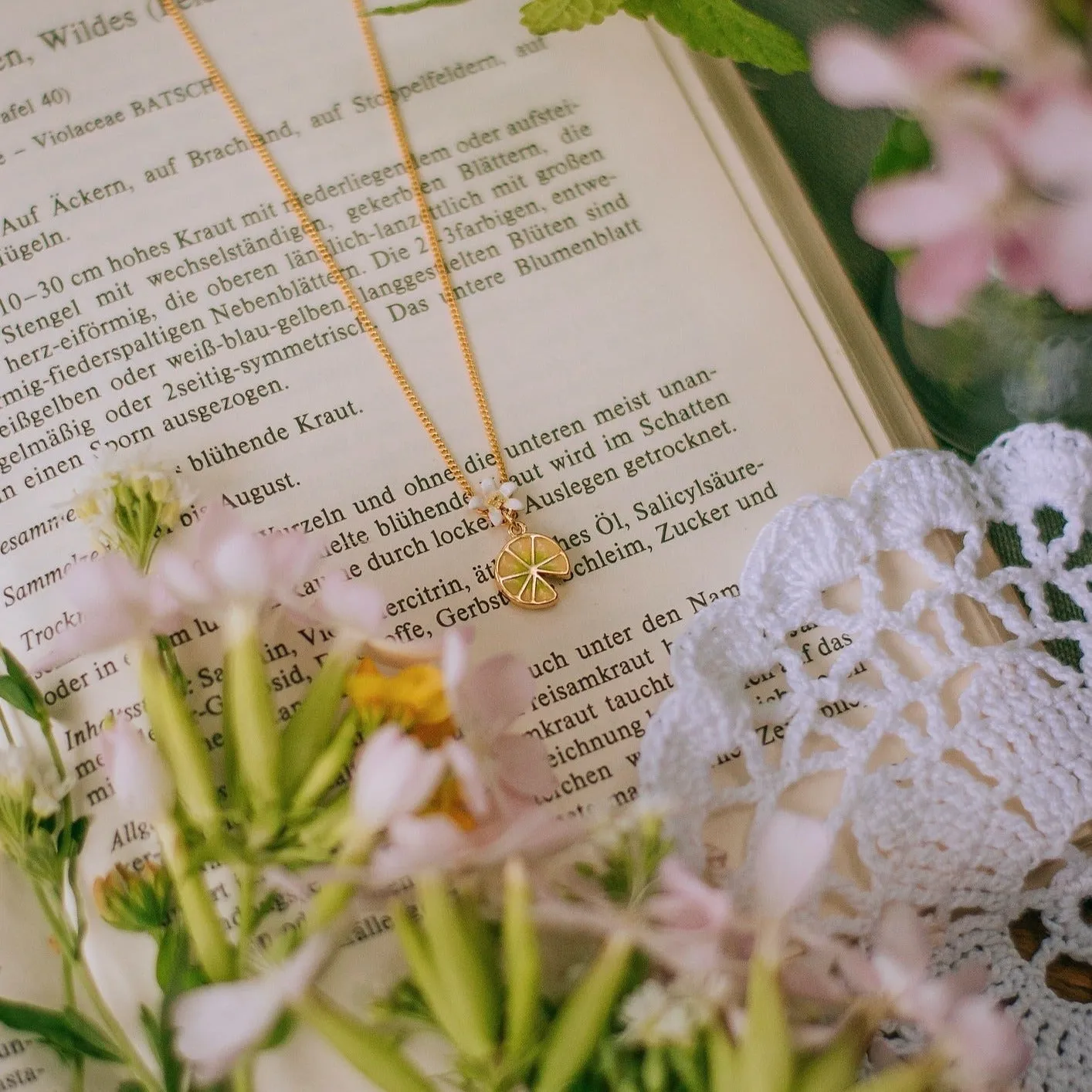 Lemon Juice Necklace sold by Selenichast product image thumbnail 3