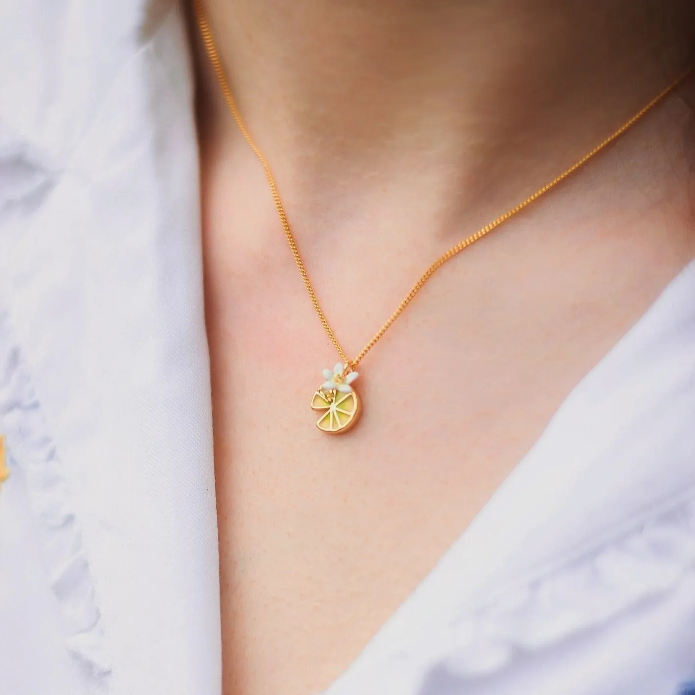 Lemon Juice Necklace sold by Selenichast product image thumbnail 2