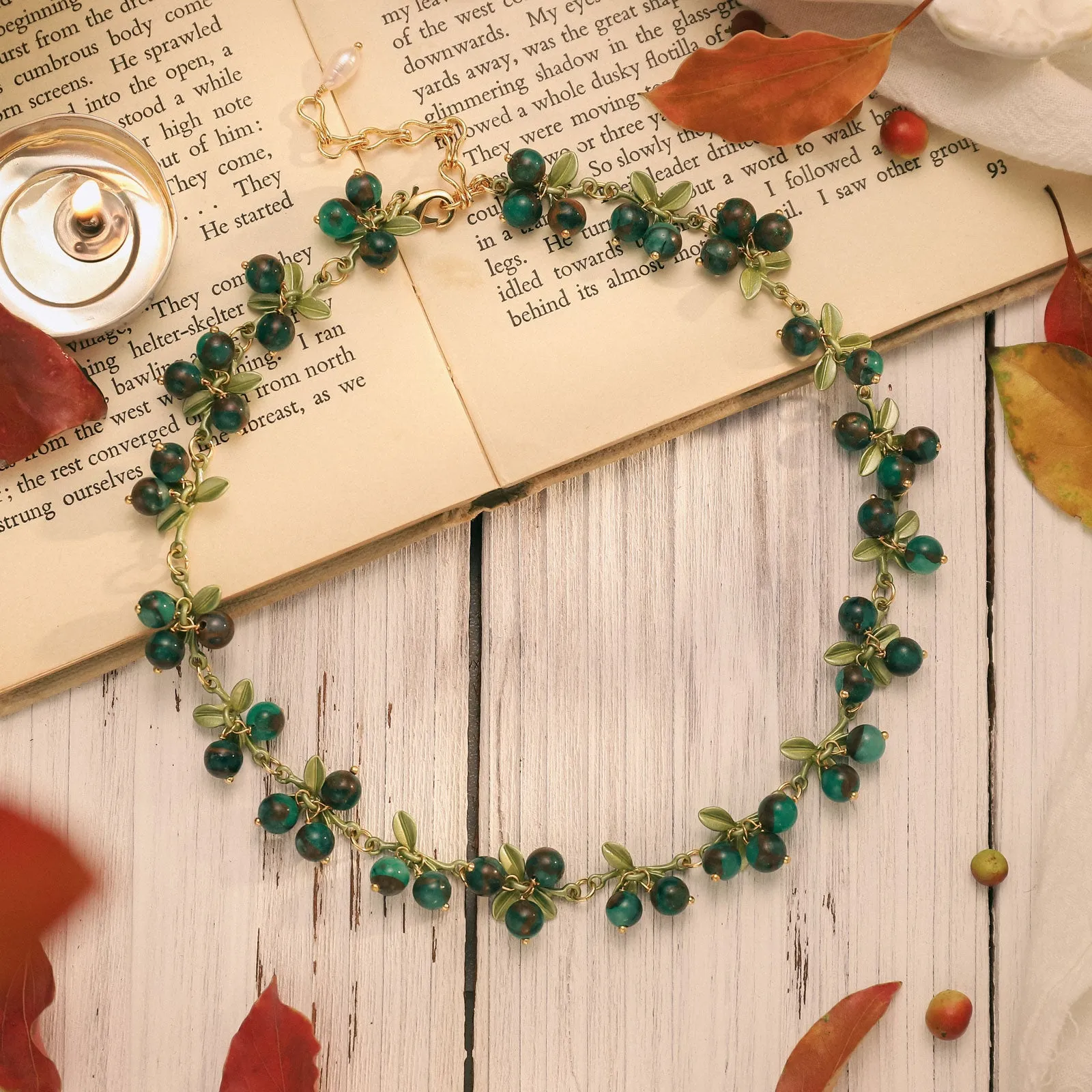 Chokeberry Necklace sold by Selenichast product image thumbnail 4