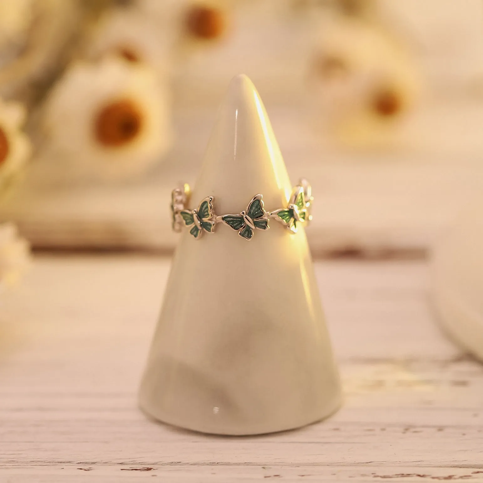 Blue Butterfly Ring sold by Selenichast product image thumbnail 3