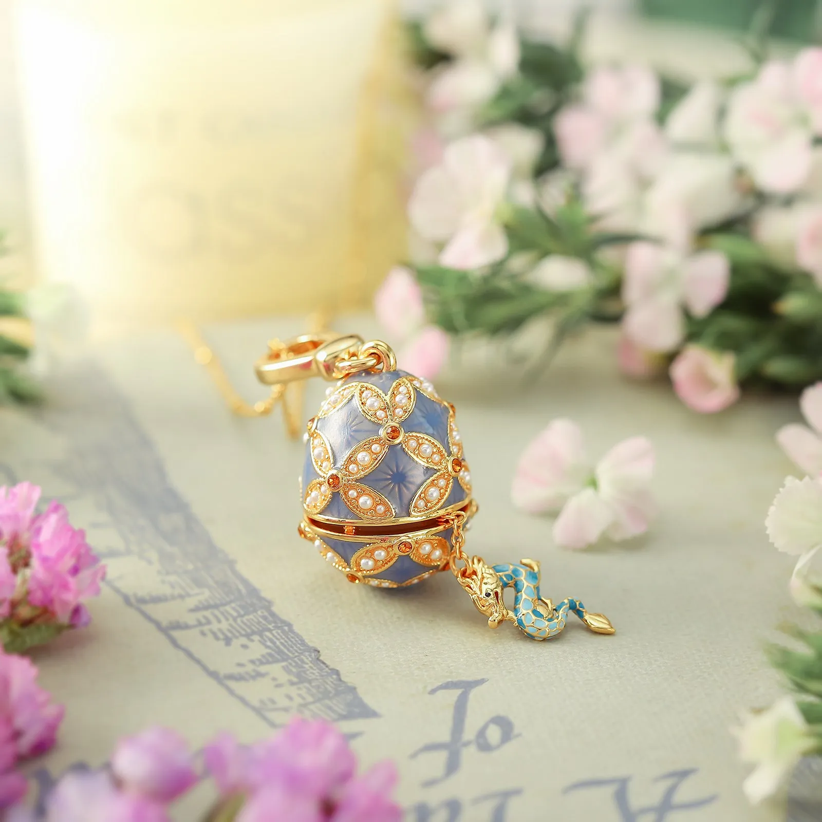 Dragon Egg Locket Necklace sold by Selenichast product image thumbnail 3