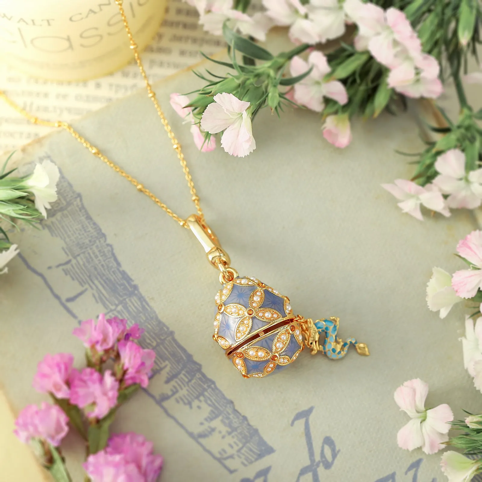 Dragon Egg Locket Necklace sold by Selenichast product image thumbnail 5