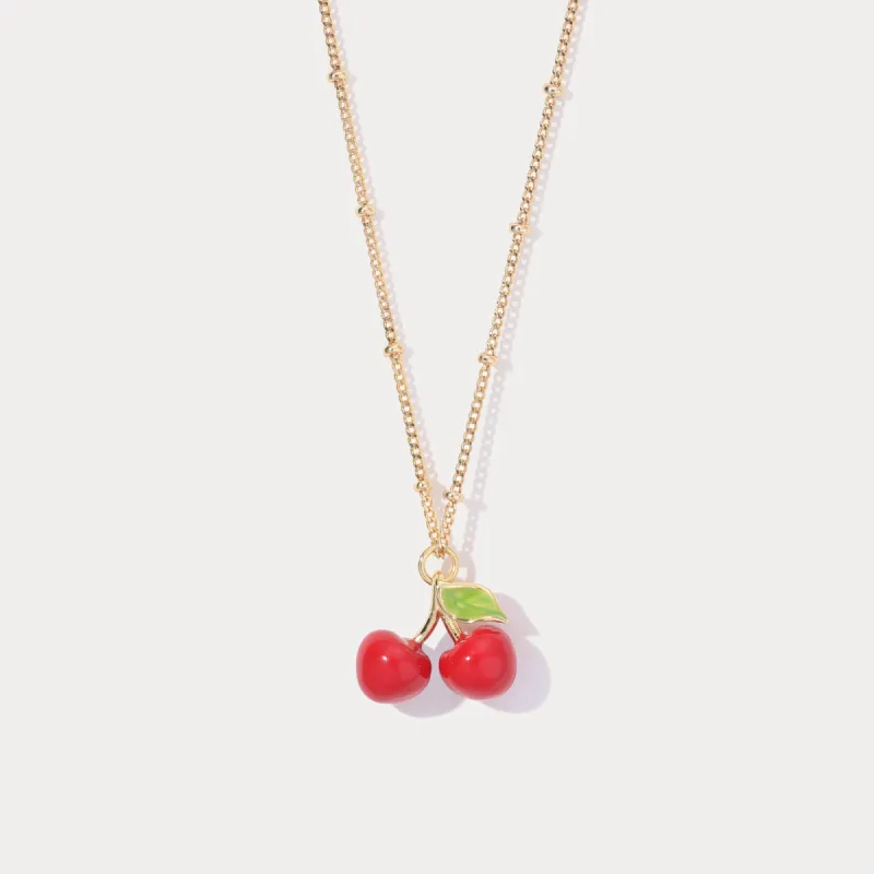 Cherry Necklace sold by Selenichast