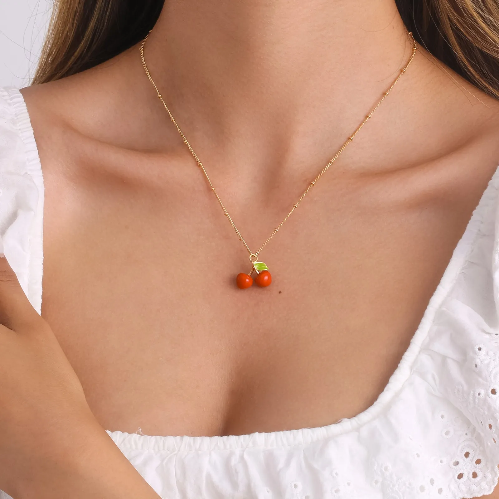 Cherry Necklace sold by Selenichast product image thumbnail 5