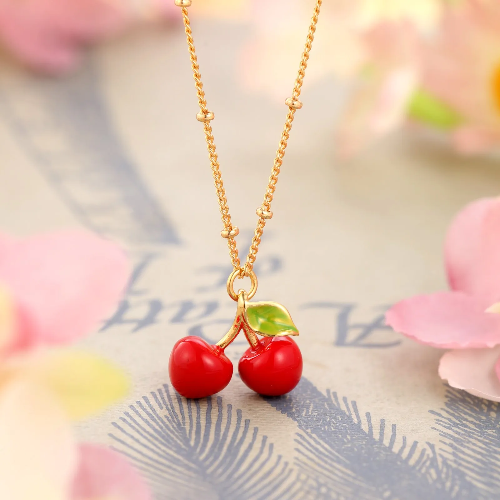 Cherry Necklace sold by Selenichast product image thumbnail 2