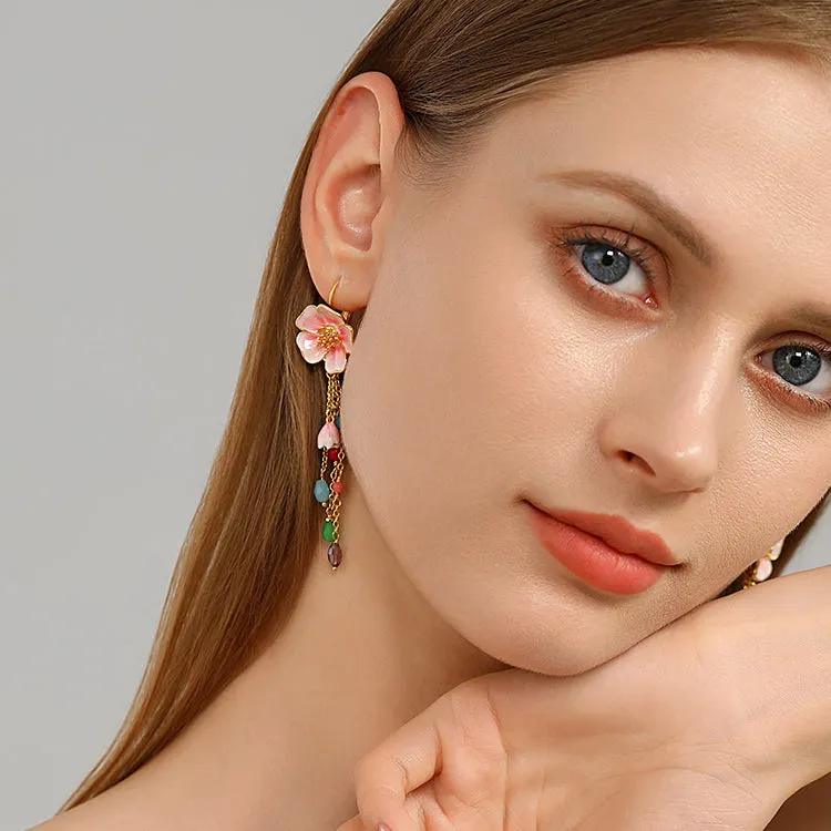 Cherry Blossom Earrings sold by Selenichast product image thumbnail 2