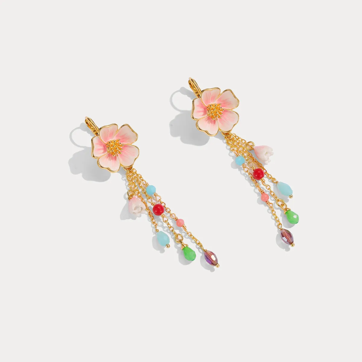 Cherry Blossom Earrings sold by Selenichast product image thumbnail 4