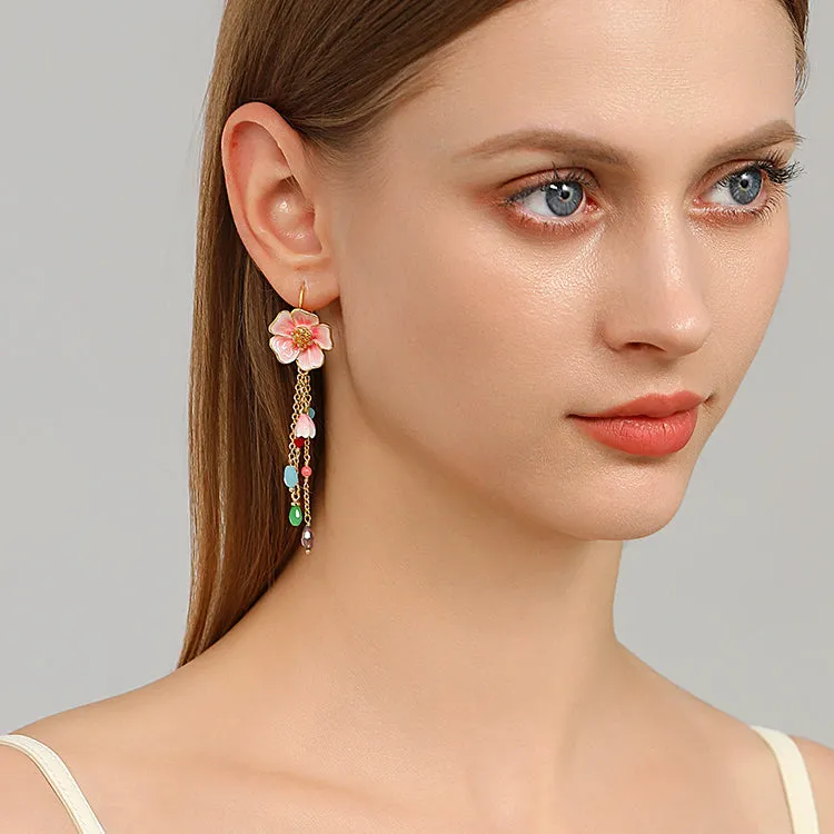 Cherry Blossom Earrings sold by Selenichast product image thumbnail 3