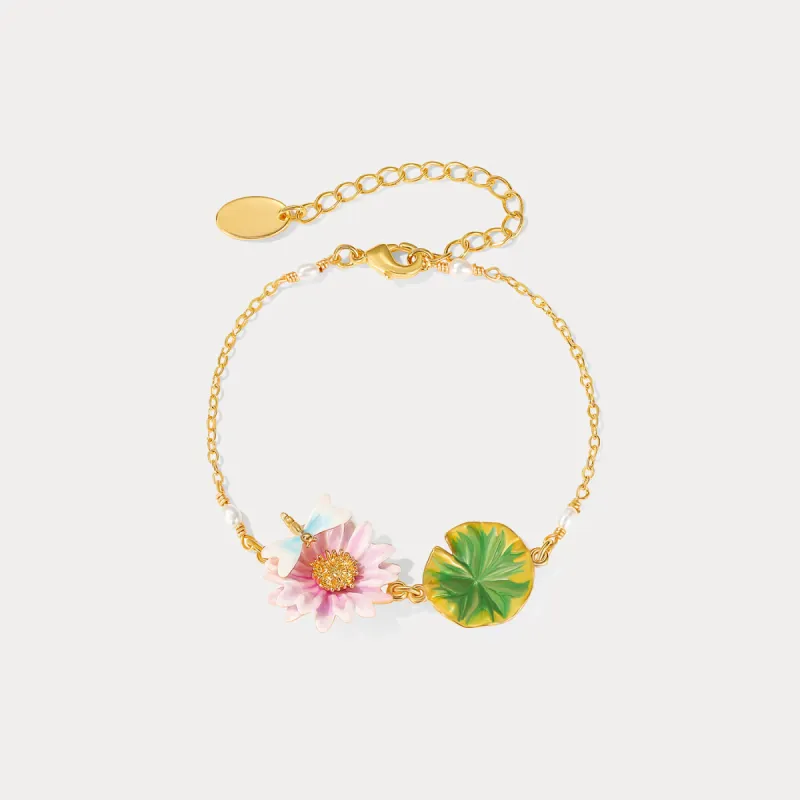 Lotus Dragonfly Bracelet sold by Selenichast