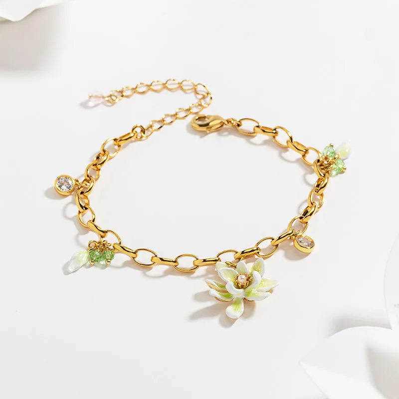 Gardenia Bracelet sold by Selenichast product image thumbnail 5