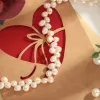 Interlaced Pearl Necklace sold by Selenichast