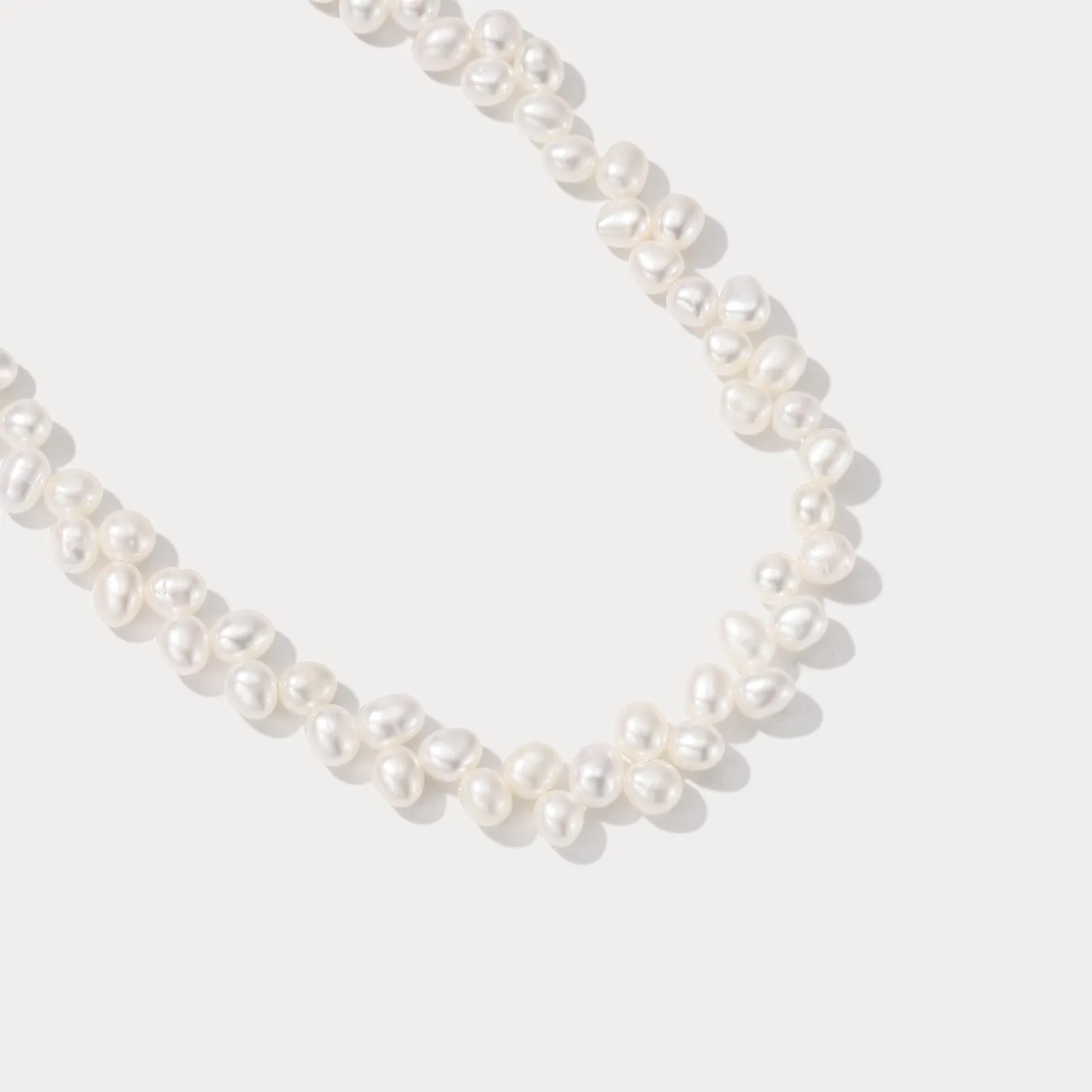 Interlaced Pearl Necklace sold by Selenichast product image thumbnail 5