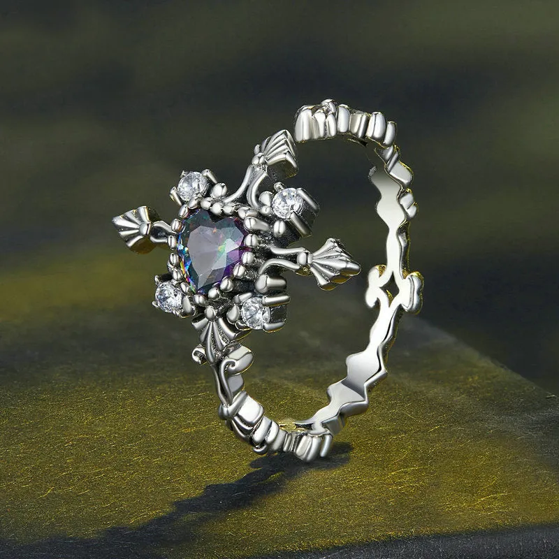 Heart Cross Ring sold by Selenichast product image thumbnail 3